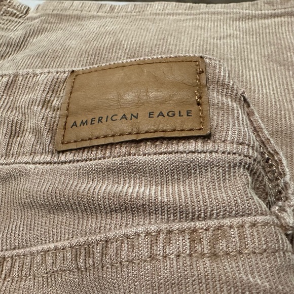 American Eagle Outfitters Tan Flare Corduroy Pants - Picture 3 of 7